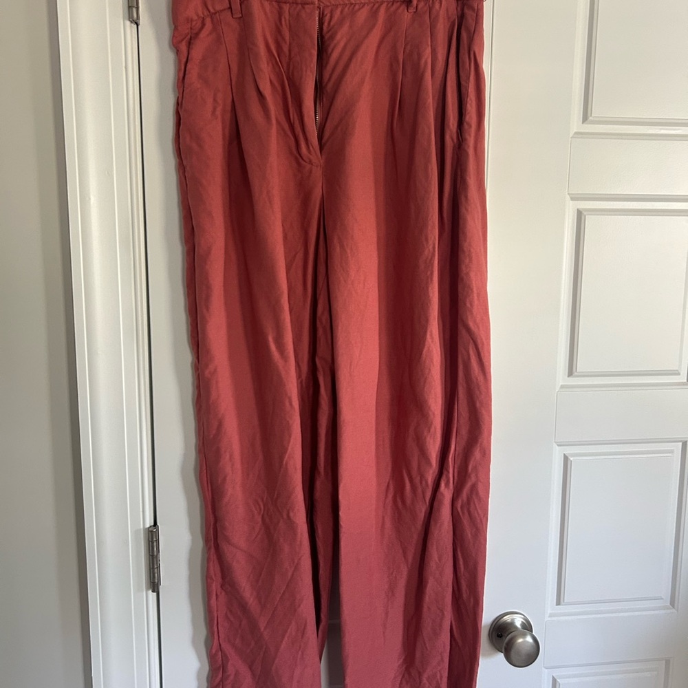 Wilfred Red Effortless Pants